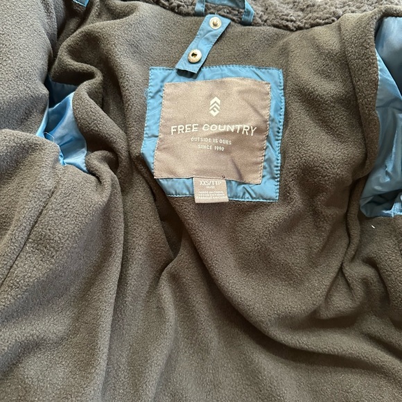 Free Country Girls Peacock Blue 3 in 1 Jacket NWT Various Sizes - Picture 5 of 16